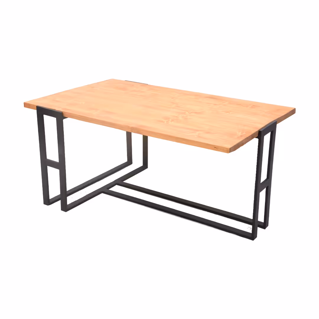 میز جلو مبلی چوب و فلز 2