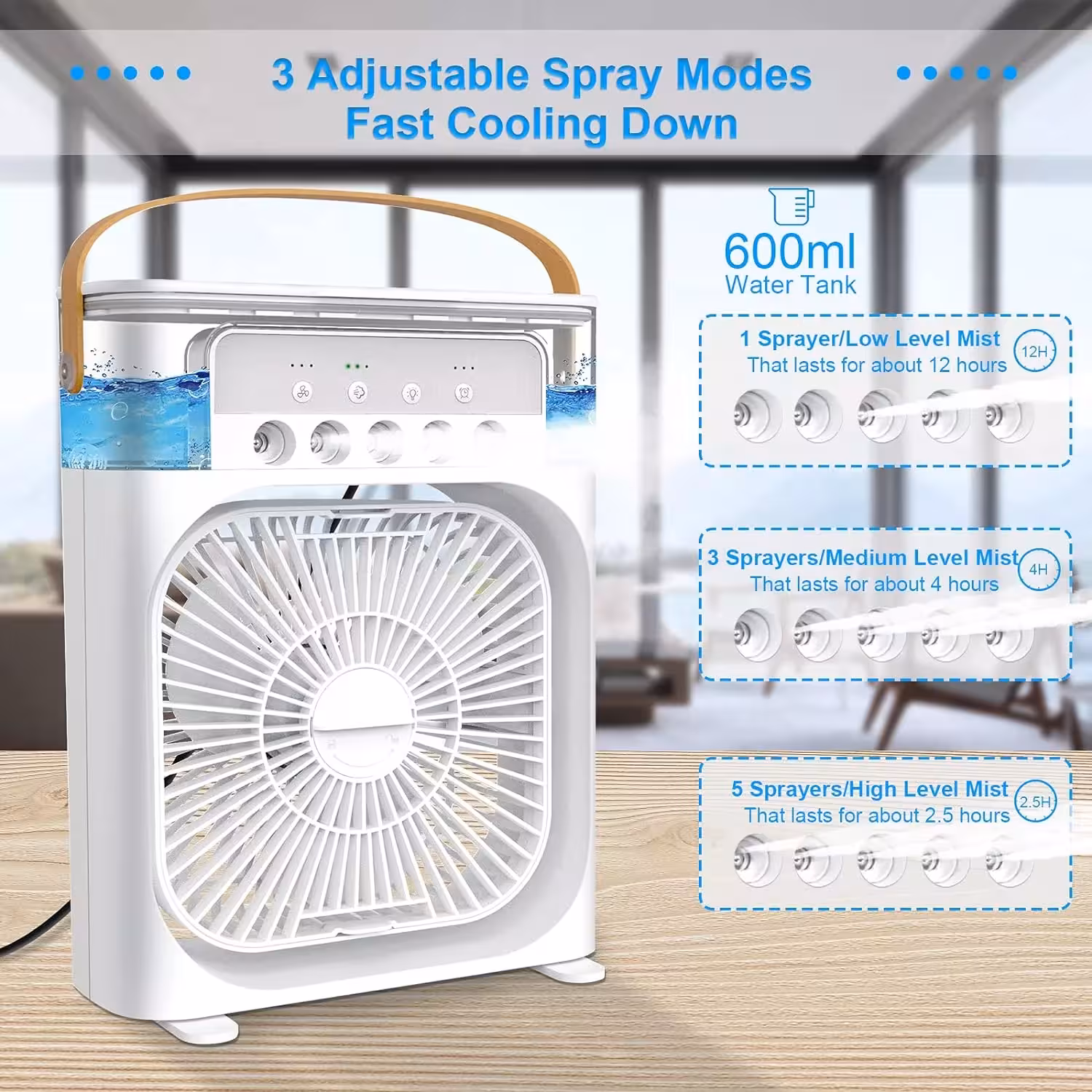 دستگاه بخور سرد مدل 3D