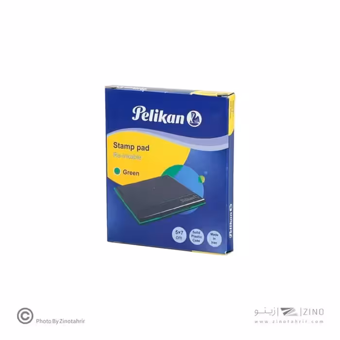 استامپ سبز پلیکان کوچک 5*7سانت