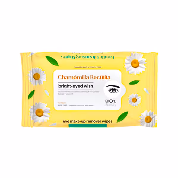 دستمال مرطوب بیول پاک کننده آرایش چشم 10 عددی