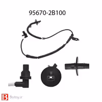 سنسور abs جلو سمت چپ خودروی هیوندای سانتافه 2007 – 2009