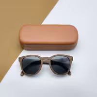 عینک چوبی دست‌ساز میدو مدل O008