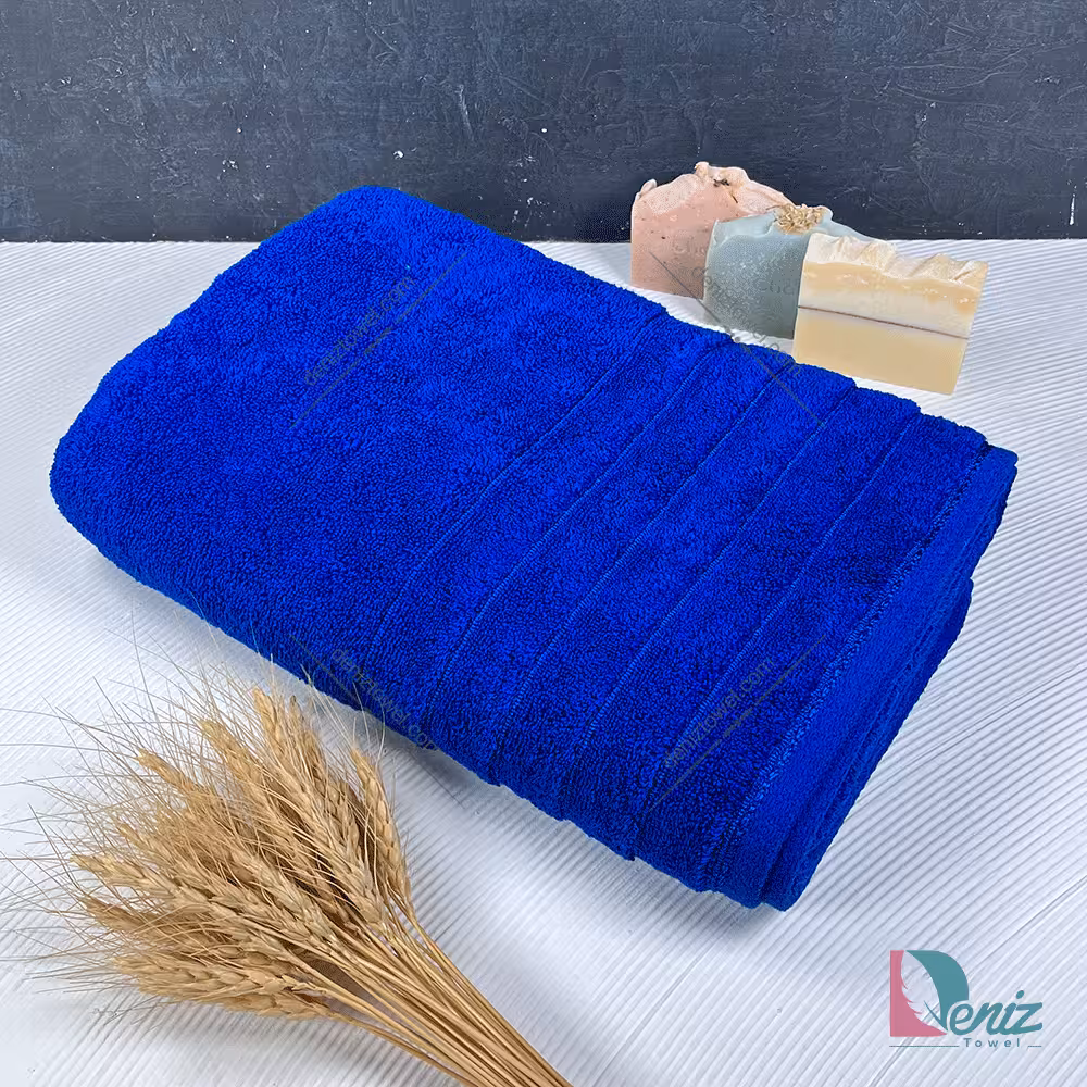 حوله استخری ویتو رنگ آبی کاربنی