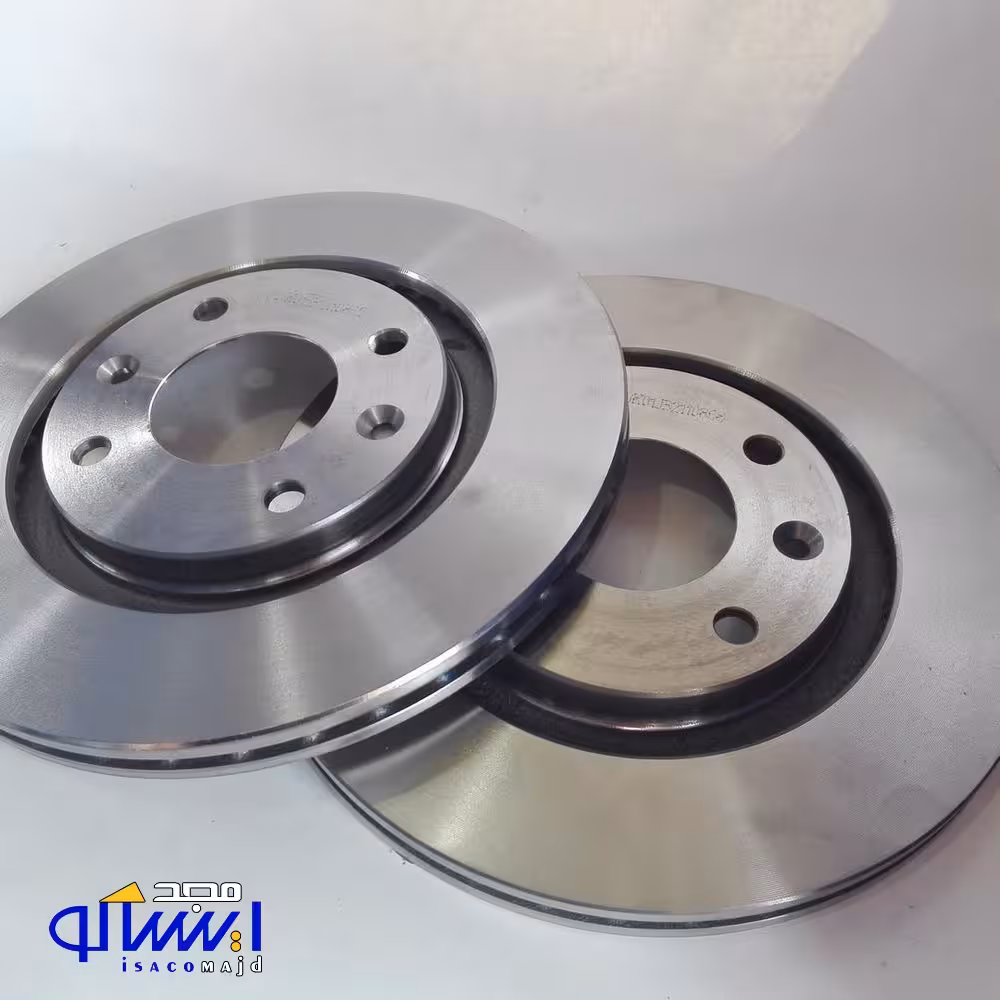 دیسک ترمز چرخ جلو پژو 405 (دست دو عددی) شرکتی ایساکو اصل 0670202999