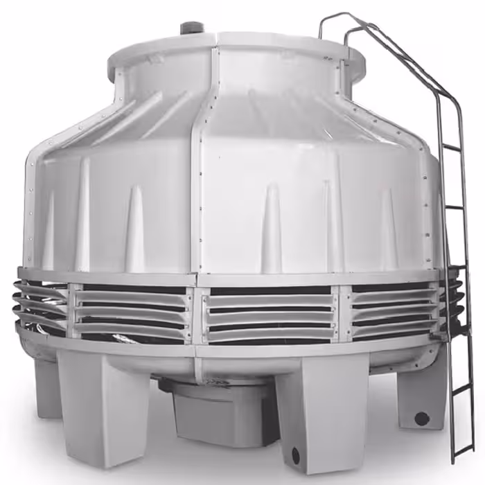 برج خنک کننده 800 تن فایبرگلاس هایپرتهویه