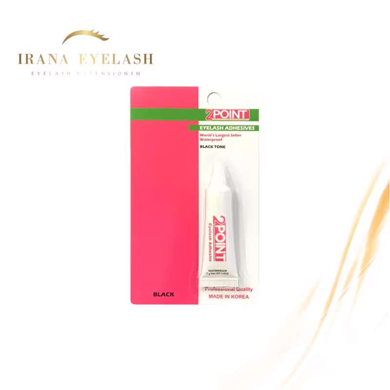 چسب کاشت موقت مژه توپوینت تیوپی
