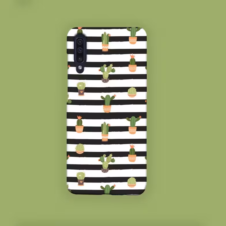 قاب گوشی سامسونگ A50 | طرح کاکتوس فانتزی