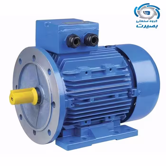 الکتروموتور 2 اسب 3000 دور تکفاز چینی بدنه آلومینیوم