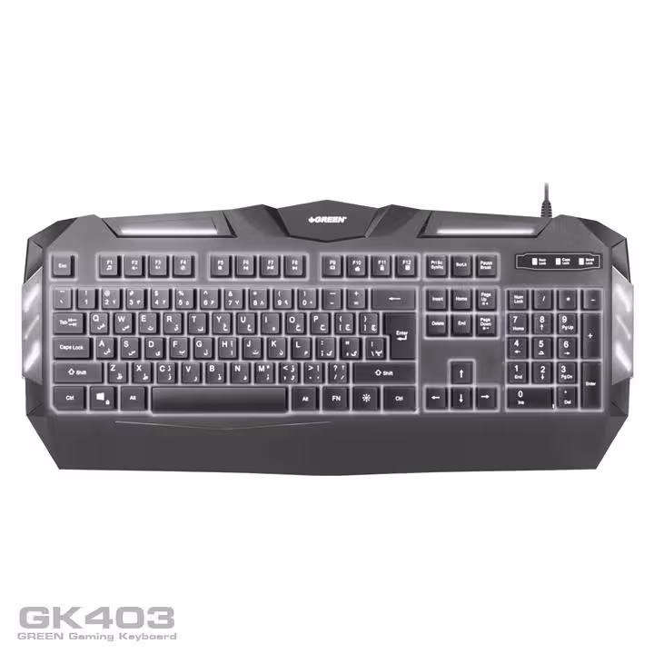 کیبورد مخصوص بازی گرین مدل Green GK403