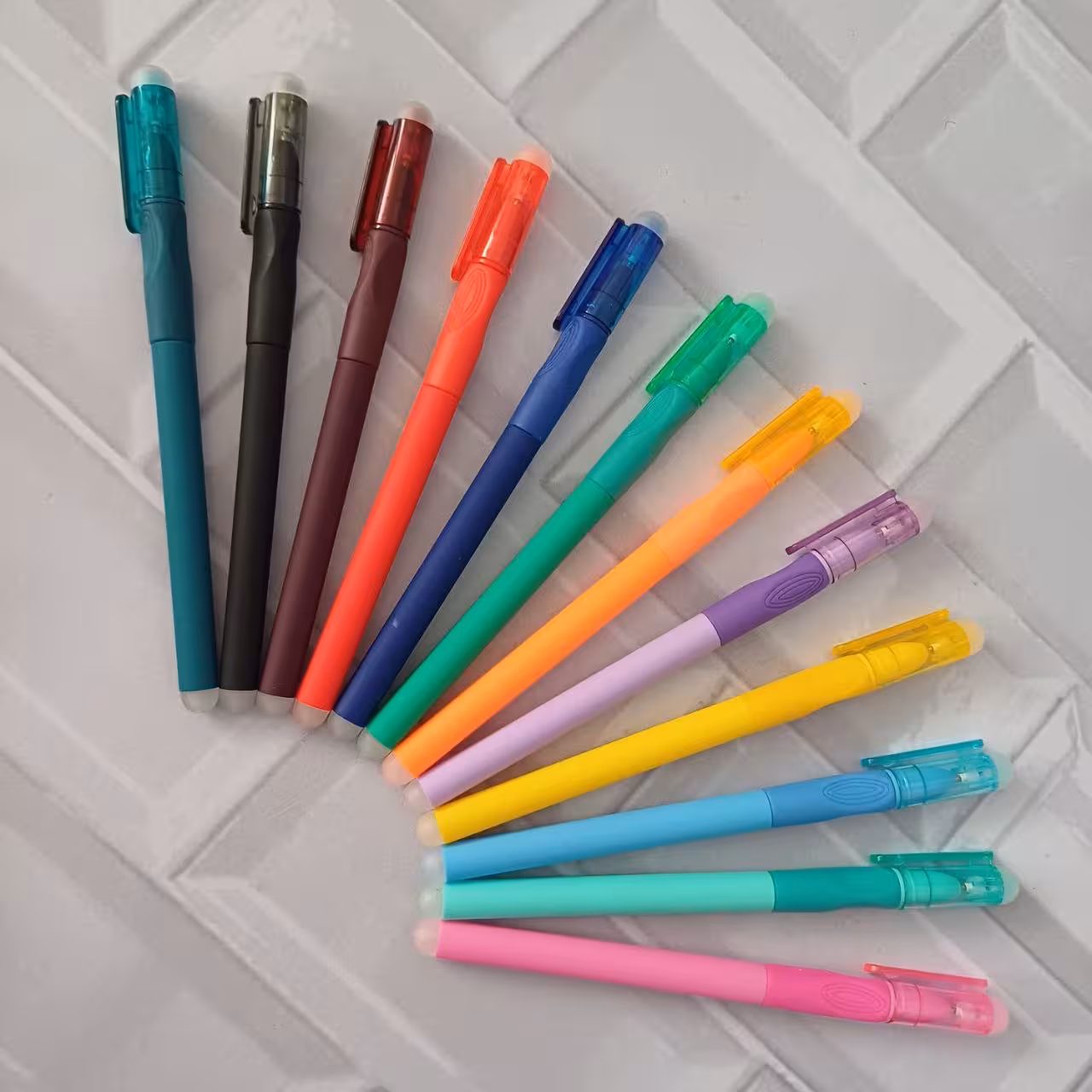 خودکار رنگی پاکن دار رنگی 6 عددی