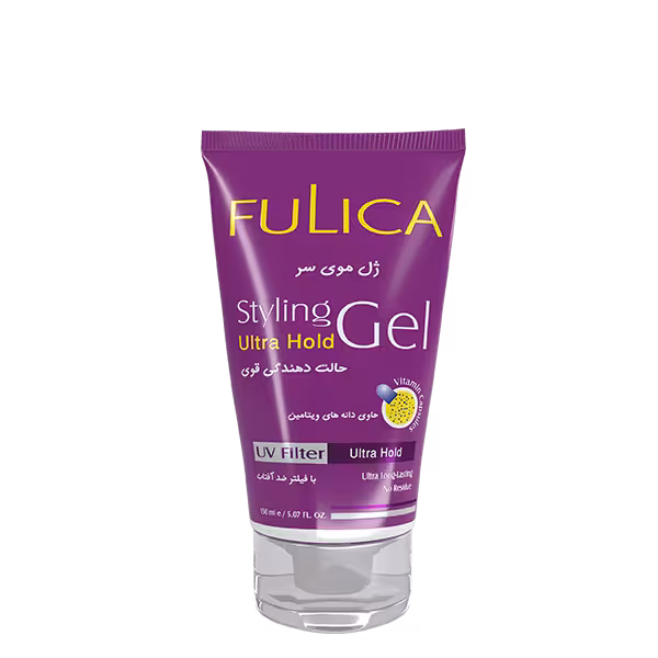 ژل موی سر با حالت دهندگی قوی و پایدار فولیکا Fulica Ultra Hold Hair Gel