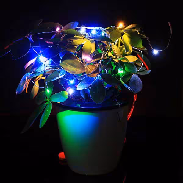 ریسه سوزنی تزیینی رنگین کمان 10متری Led bulb Long String Lights For wedding