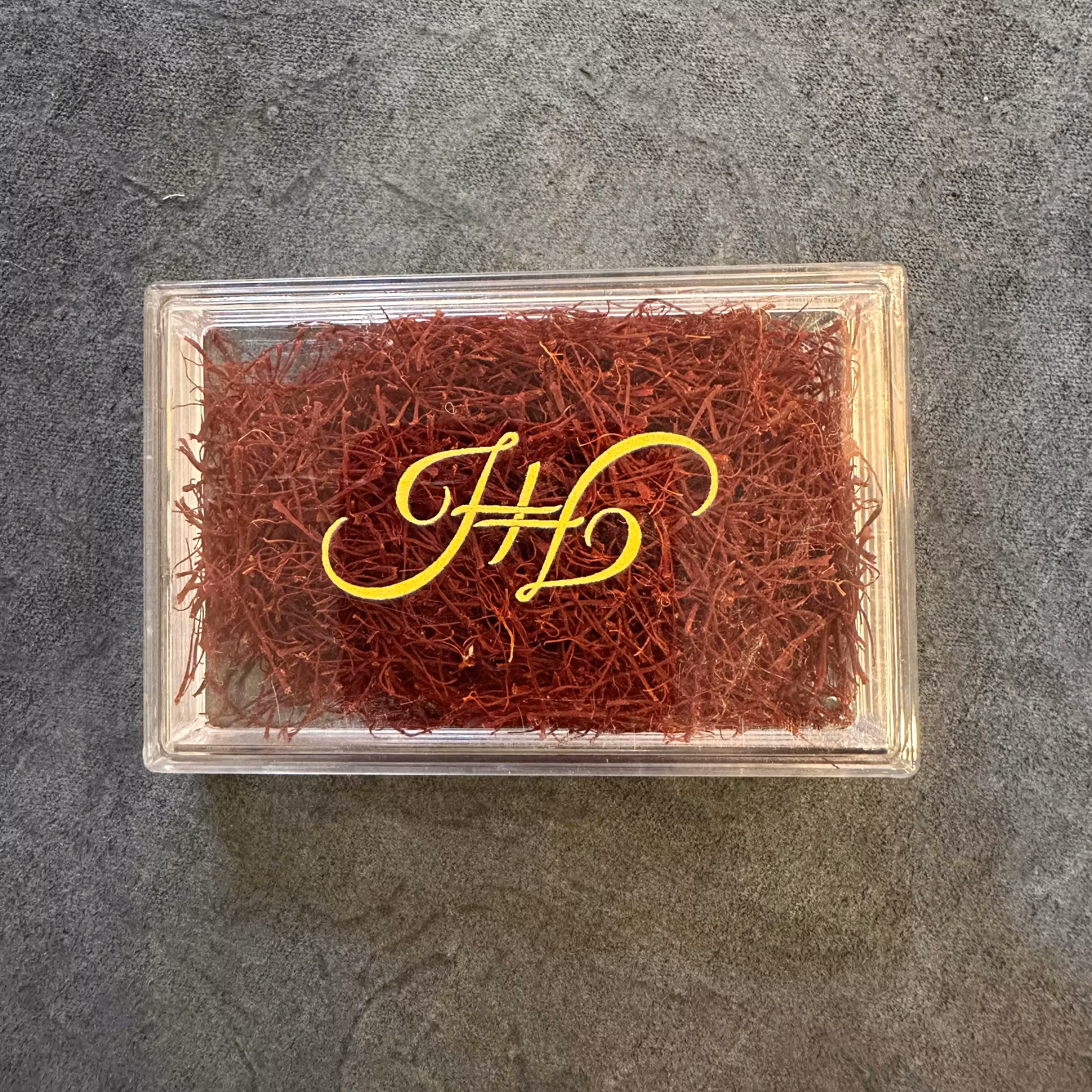 زعفران یک مثقالی، سوپر نگین اعلاء قائنات، بسته بندی کریستال اسپانیایی