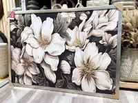 تابلو تکسچر برجسته طرح گل