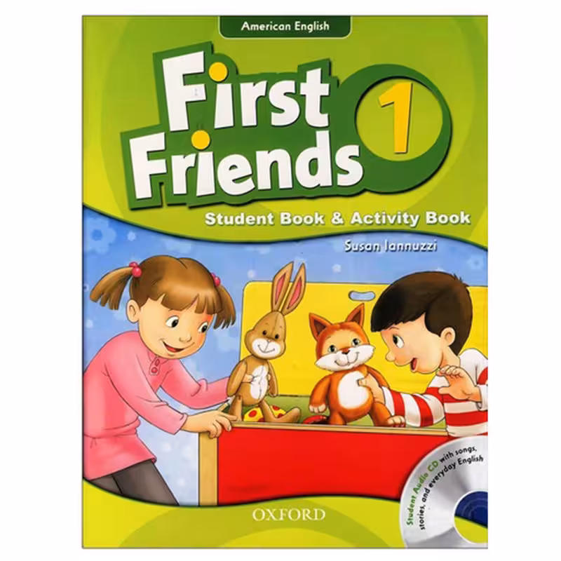 کتاب American first friends 1 اثر Susan Iannuzzi انتشارات oxford