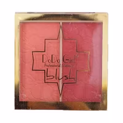 پالت دو رنگ رژ گونه دودوگرل DoDo Girl شماره 03