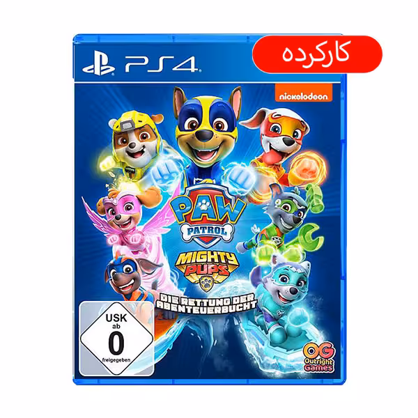 PAW Patrol Mighty Pups Save Adventure Bay – PS4 کارکرده