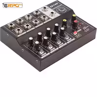 کارت صدا میکسر هشت طرفه میکروفون برند TEYUN