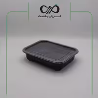 ظرف ماکروفری 1000 پریما مشکی(600 عددی)