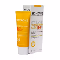 ضد آفتاب SPF50 بی رنگ اسکین وان مناسب پوست مختلط تا چرب 40 میل