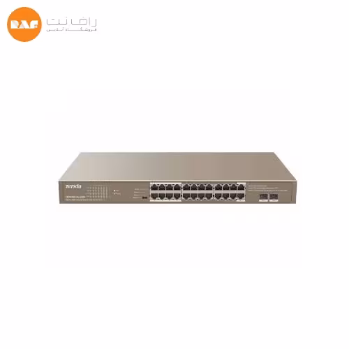 سوئیچ شبکه PoE تندا مدل TEF1126P-24-410W