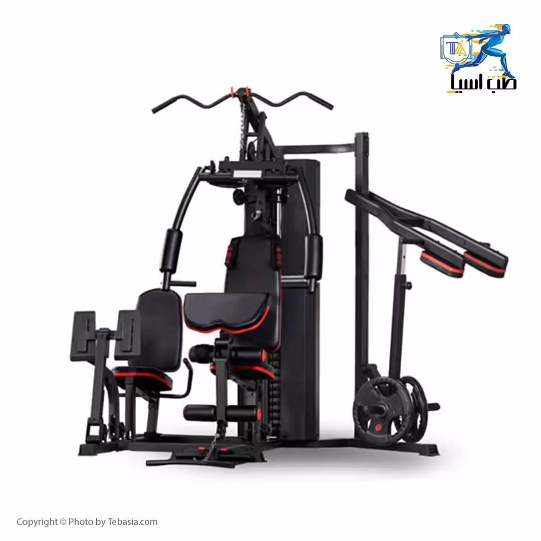 دستگاه بدنسازی ال اس فیتنس مدل 3 ایستگاهی MS-635-S