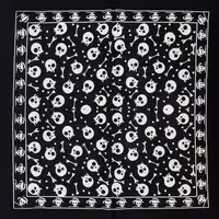 باندانا چهار گوش مدل Skeleton love