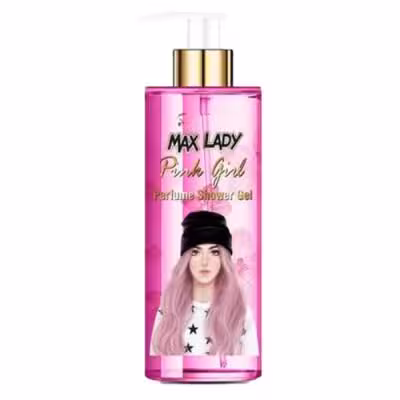 شامپو بدن بانوان مکس لیدی MAX LADY مدل Pink girl حجم 500 میل