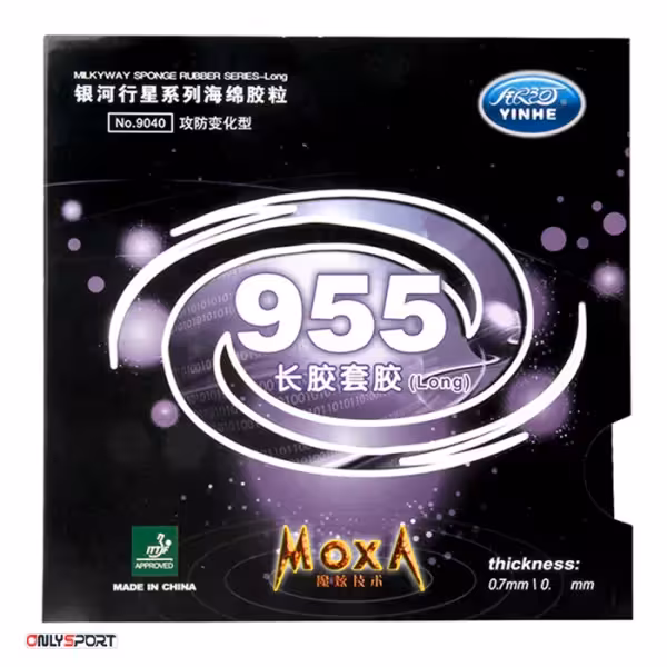 رویه راکت پینگ پنگ موکسا یینهه مشکی Yinhe Moxa 955