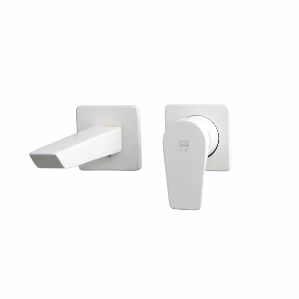 متعلقات روشویی KWC مدل ورونا تیپ 2 (دو تکه) سفید