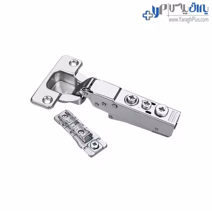 لولا آرام بند کابینت پروفشنال نیمه روکار کلیپسی 110 درجه با پایه خطی 3D فانتونی