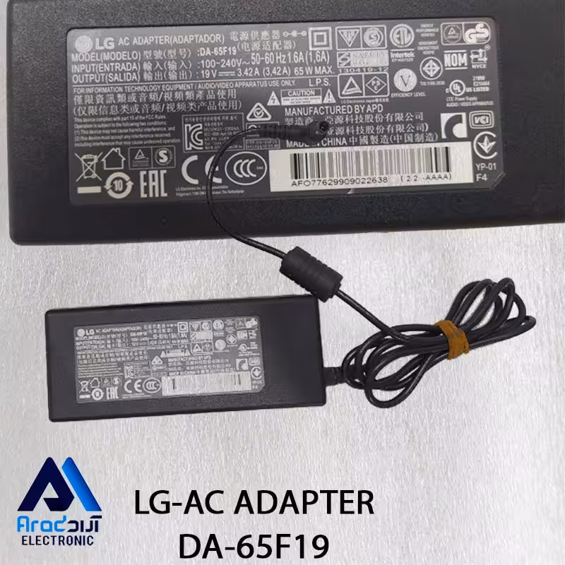 آداپتور تلویزیون ال جی DA-65F19