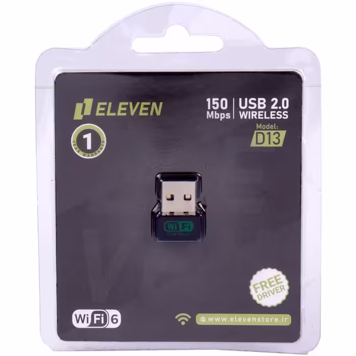 کارت شبکه بی سیم Eleven D13 150Mbps