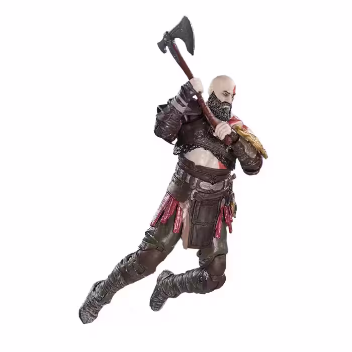 اکشن فیگور کراتوس از بازی خدای جنگ | god of war ragnarok |