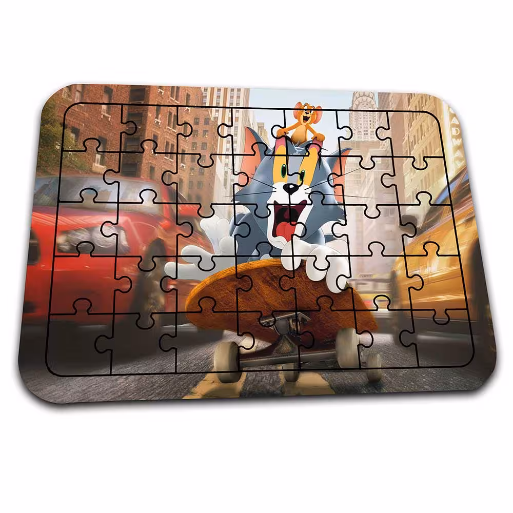 پازل کودکانه با عکس تام و جری PZ560