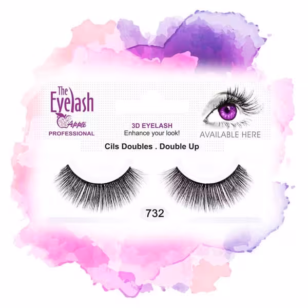 مژه سه بعدی اپل شماره 732