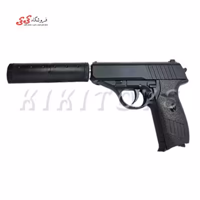 کلت فلزی با صدا خفه کن Airsoft gun V3
