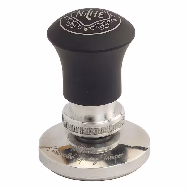 تمپر قهوه نیچه مدل فنری شیاردار کد 58 | چاوه