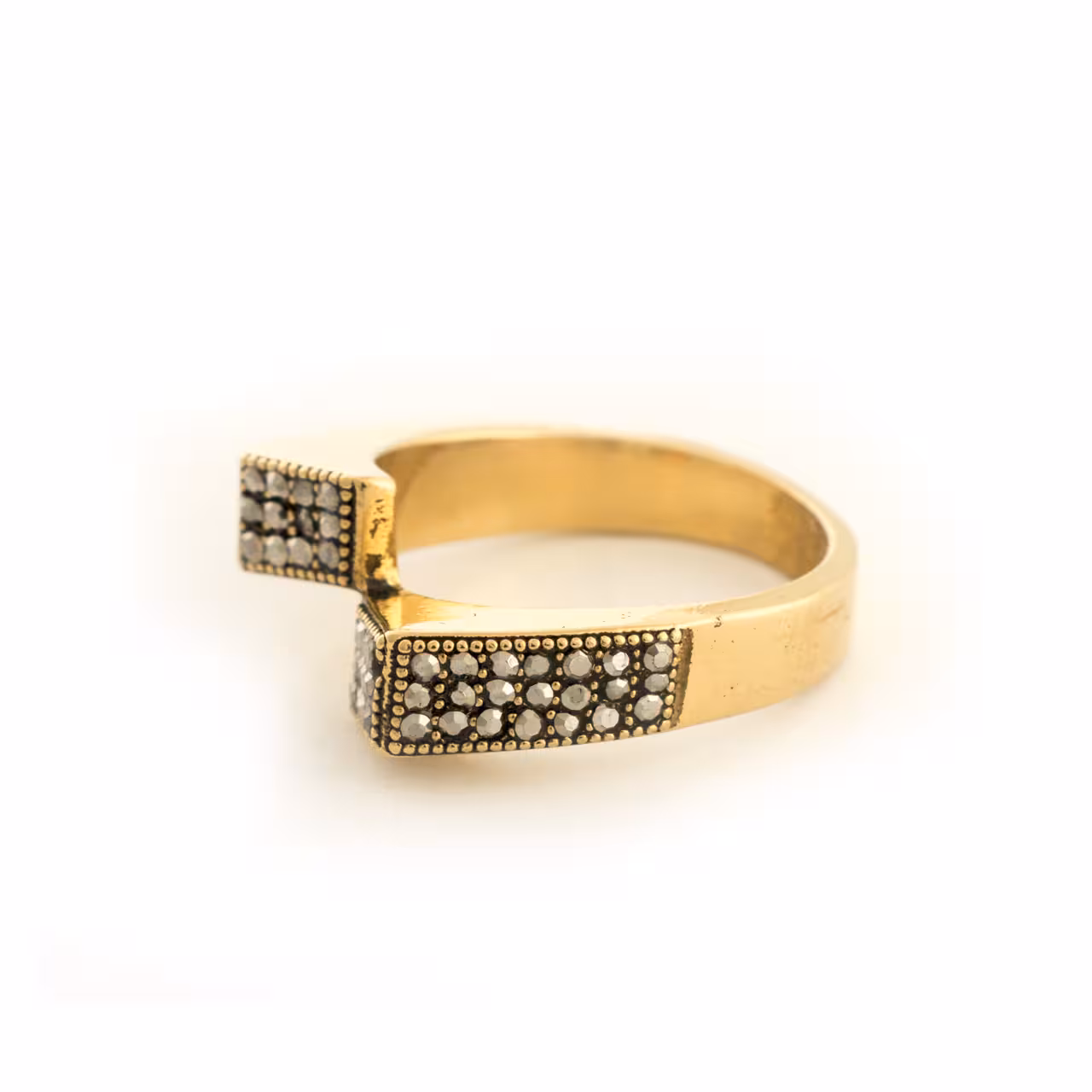 انگشتر سیاه قلم کد 5