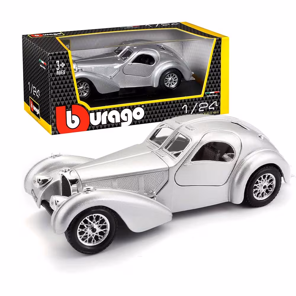 ماکت ماشین بوگاتی Bugatti Atlantic برند بوراگو
