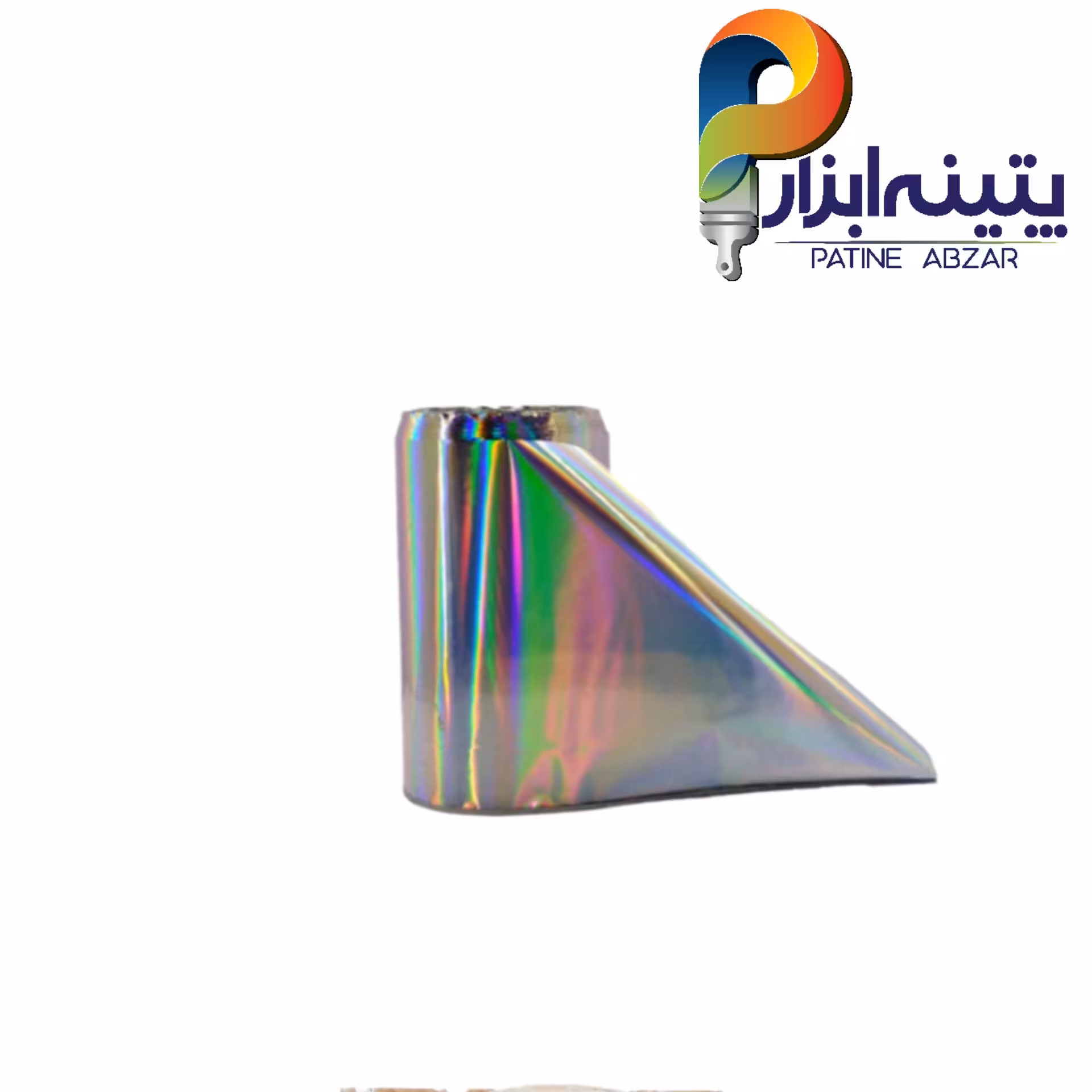 ورق توتکالی (فویل باند) هفت رنگ عرض 10 سانت