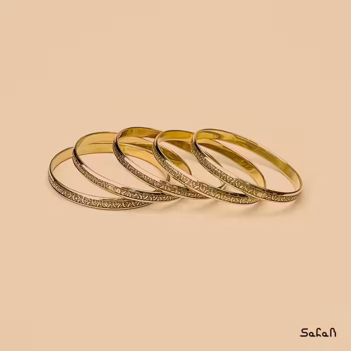 النگو برنجی ست 5تایی