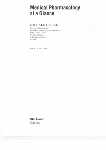 خرید و دانلود نسخه کامل کتاب Medical Pharmacology at a Glance, 4th Edition (At a Glance)
