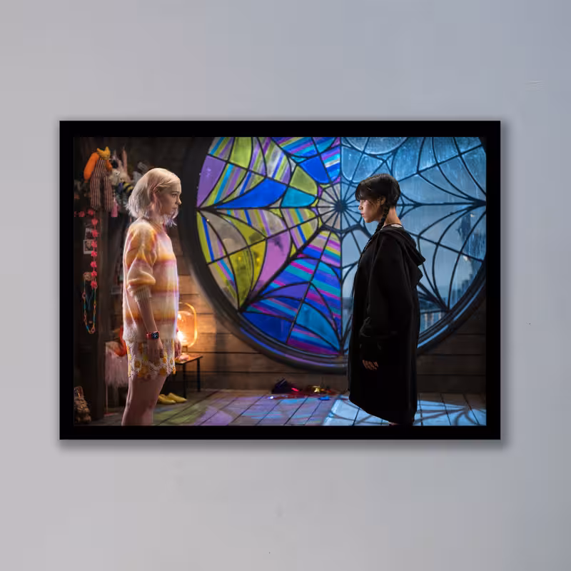 تابلو مدل ونزدی آدامز کد LAG1058 | دنیای قاب