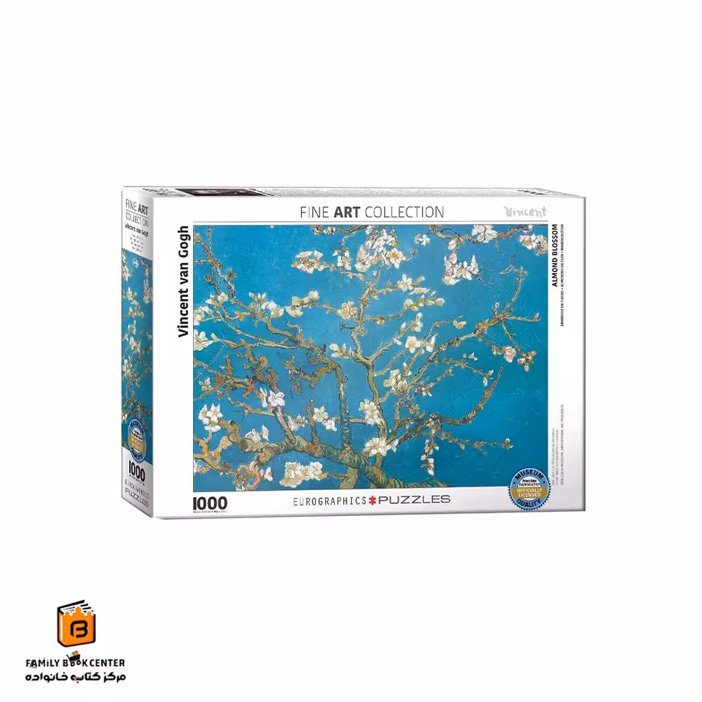 پازل 1000 تکه (6000-0153)Almond Blossom یوروگرافیکس (Euro ghraphics)