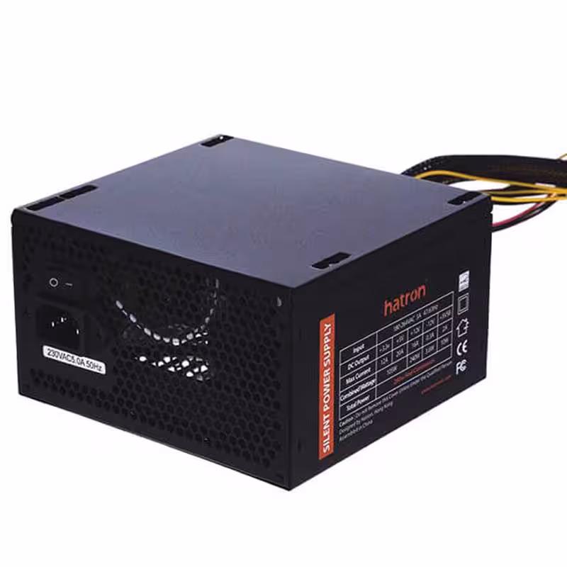 منبع تغذیه کامپیوتر هترون مدل HPS350 با توان 350 وات