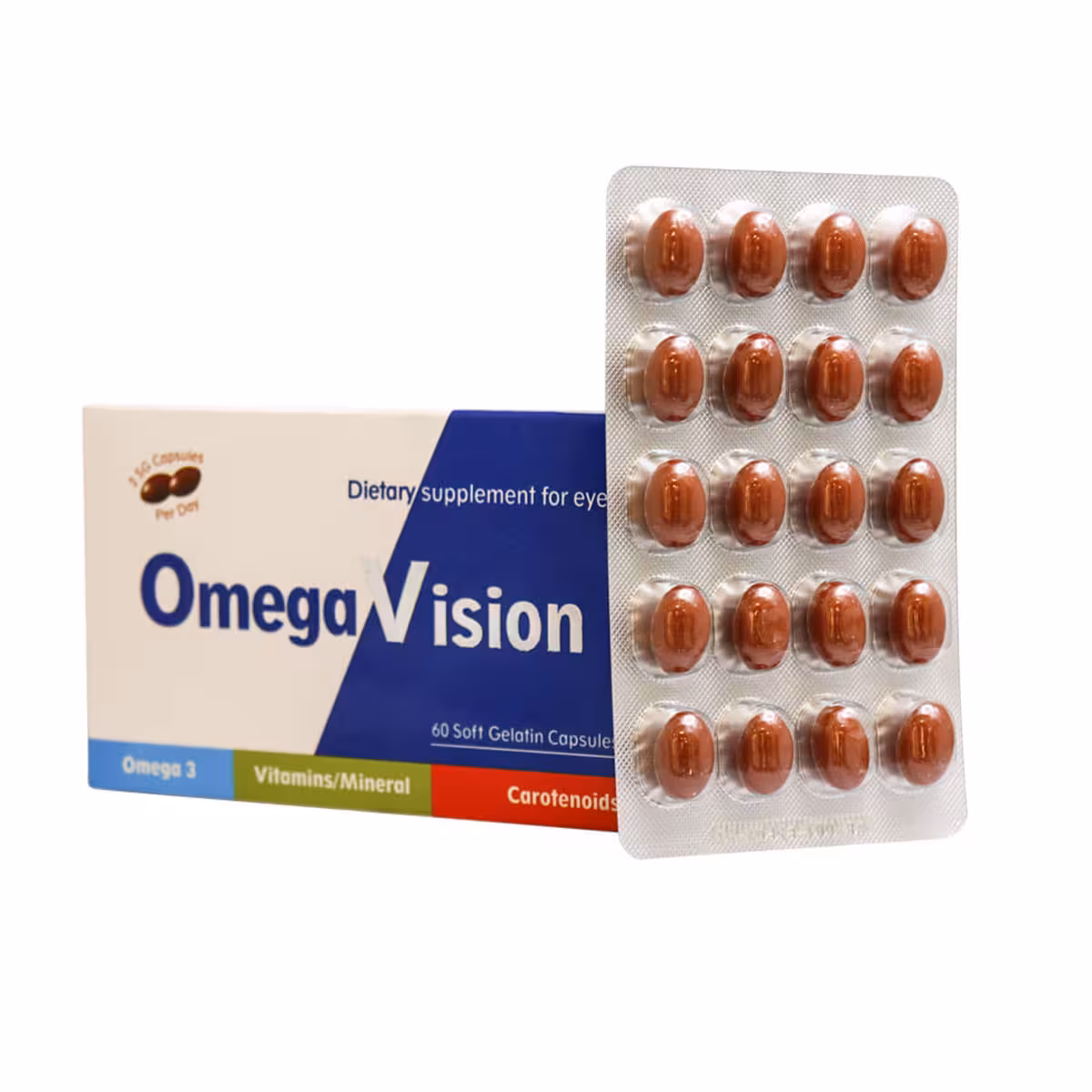 کپسول امگا ویژن دانا 60 عدد-Dana Omega Vision
