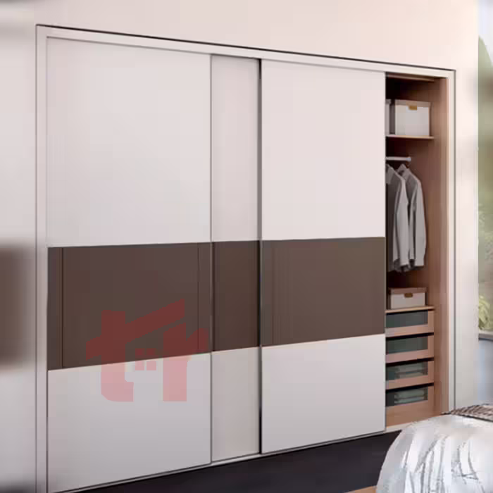 مکانیزم درب ریلی کمد تاپ لاین توکار UM دو و سه درب فانتونی K023-K024