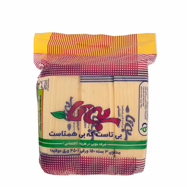 دستمال کاغذی اقتصادی 150 برگ بی تا بسته 3 عددی