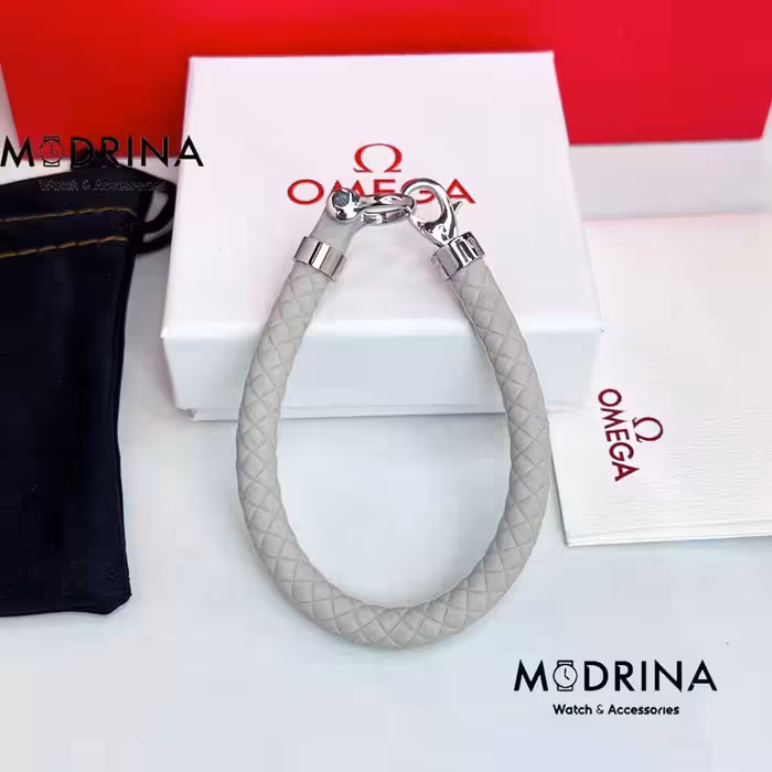 دستبند امگا طوسی روشن مستر OMEGA BRACELET